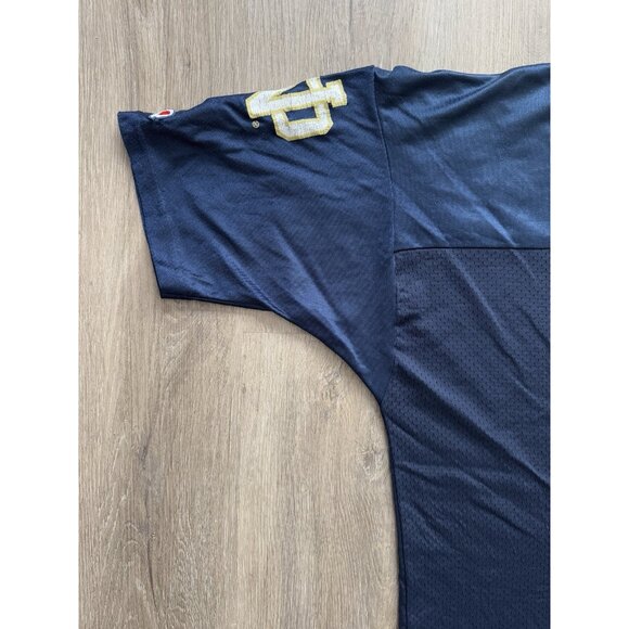 Vintage 90's NCAA Notre Dame Champion Football Jersey #3 Size 48 XL Faded Sports - Picture 11 of 16